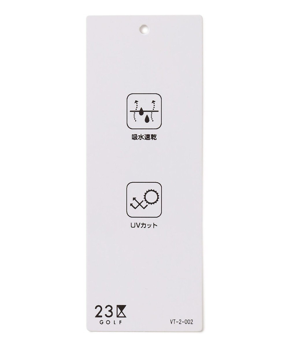 23区GOLF 【WOMEN】【吸水速乾/UVカット】メッシュフレンチポロシャツ 