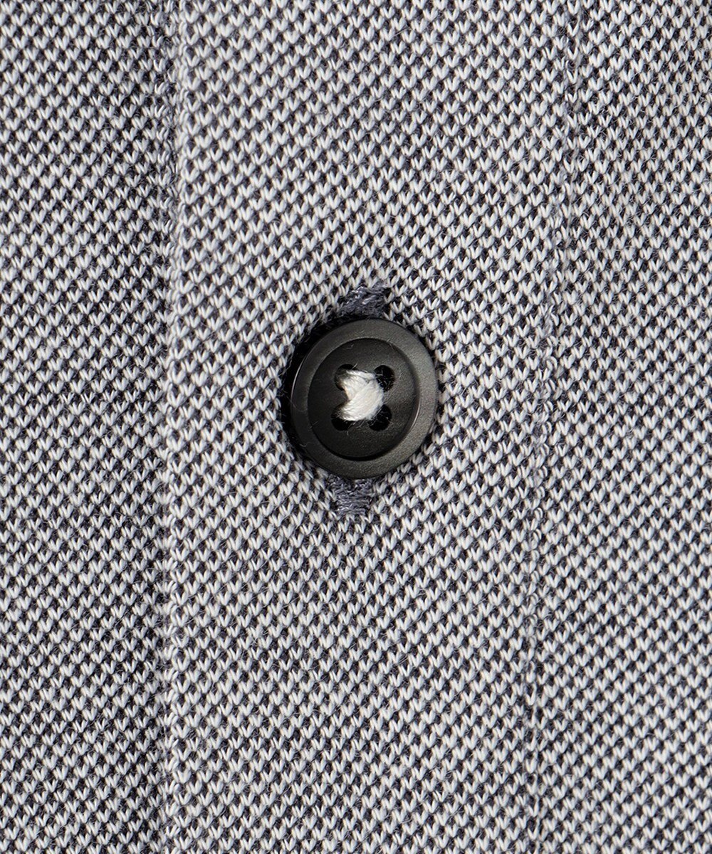 JOSEPH ABBOUD 【速乾 / お手入れ簡単】 猛暑に最適！シャンブレーポロシャツ 