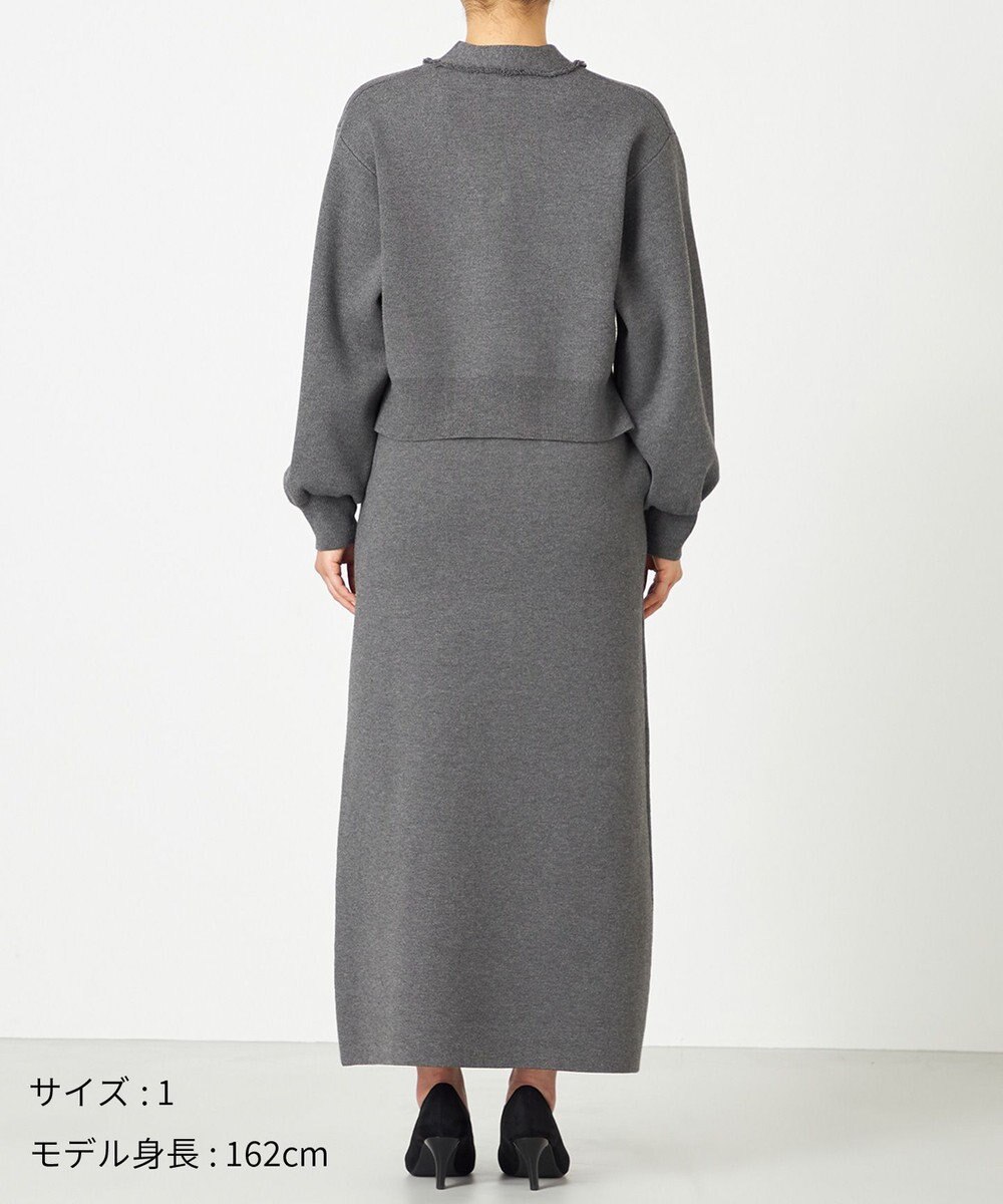 NAVE 【ReNAVE・洗える】スムースニット カーディガン 