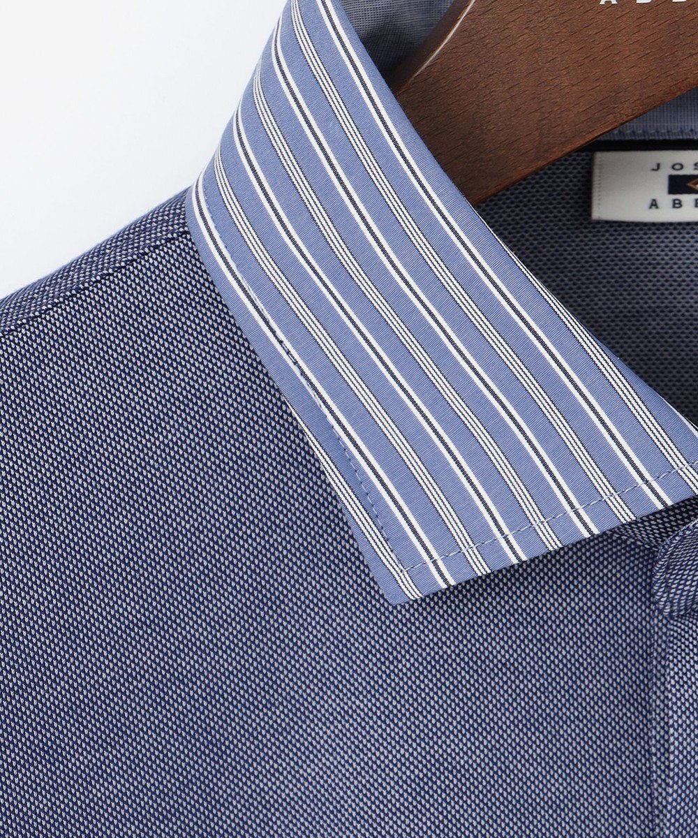 JOSEPH ABBOUD 【速乾 / お手入れ簡単】 猛暑に最適！シャンブレーポロシャツ 