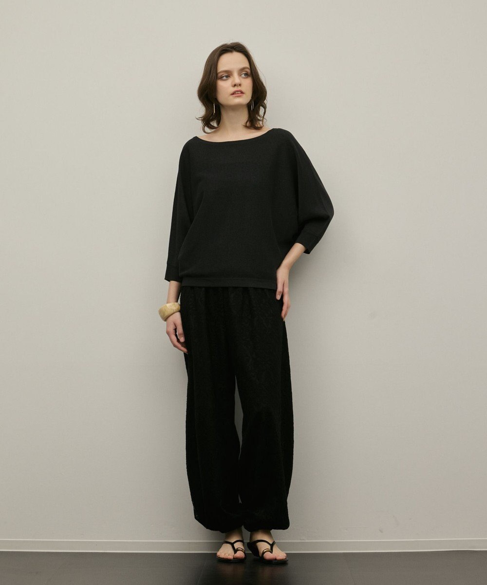 GRACE CONTINENTAL ドルマンニットトップ 