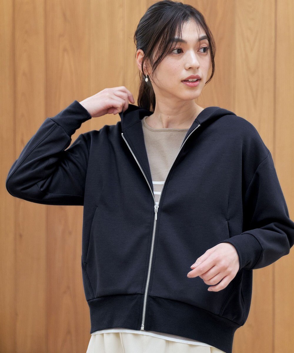 ANY 【洗濯機可/UVケア】ダンボールジップパーカー 