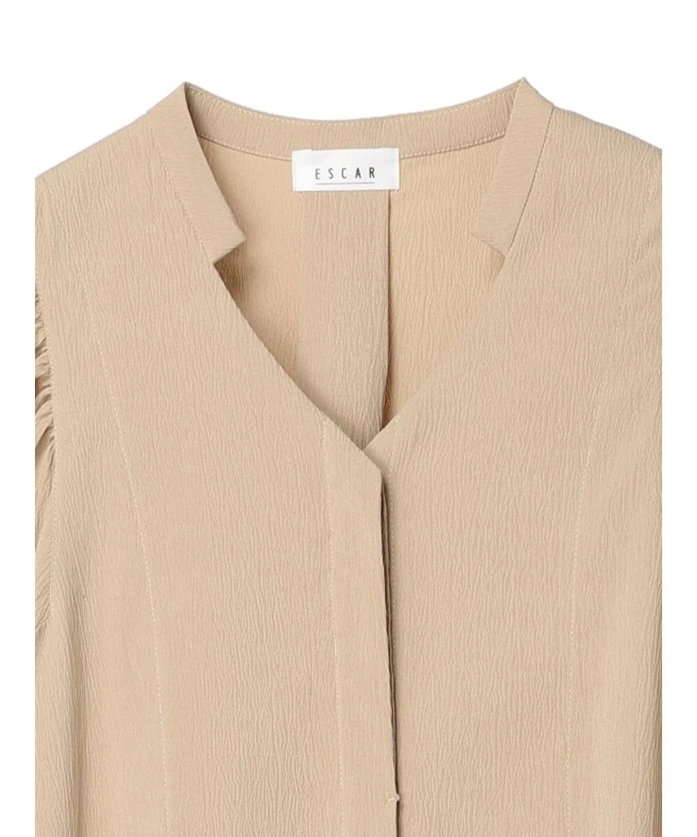 Green Parks ■ＥＳＣＡＲ　ランタンスリーブシャツワンピース 