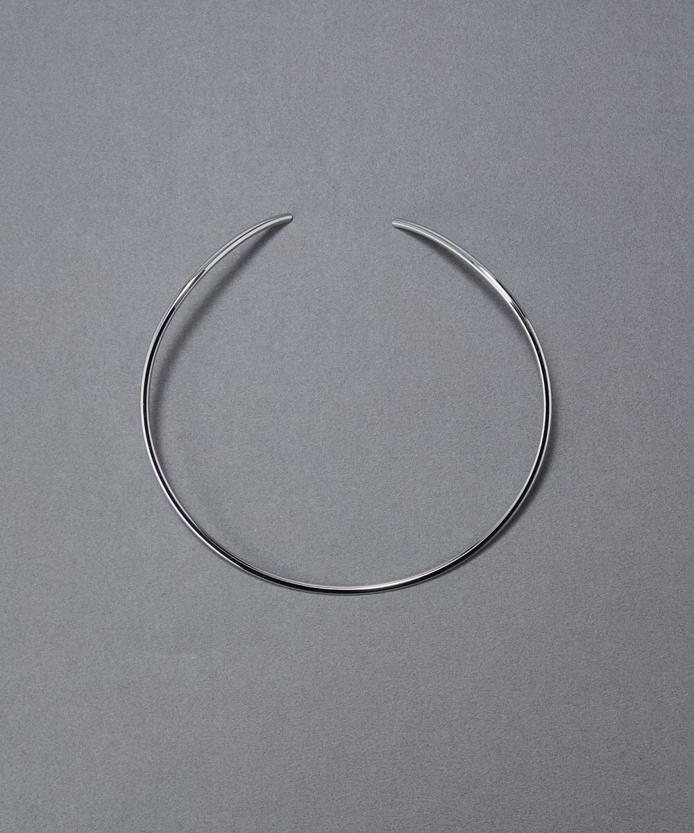 Phoebe ルーセントラインチョーカー　シルバー/ネックレス/ネックカフ/40cm 