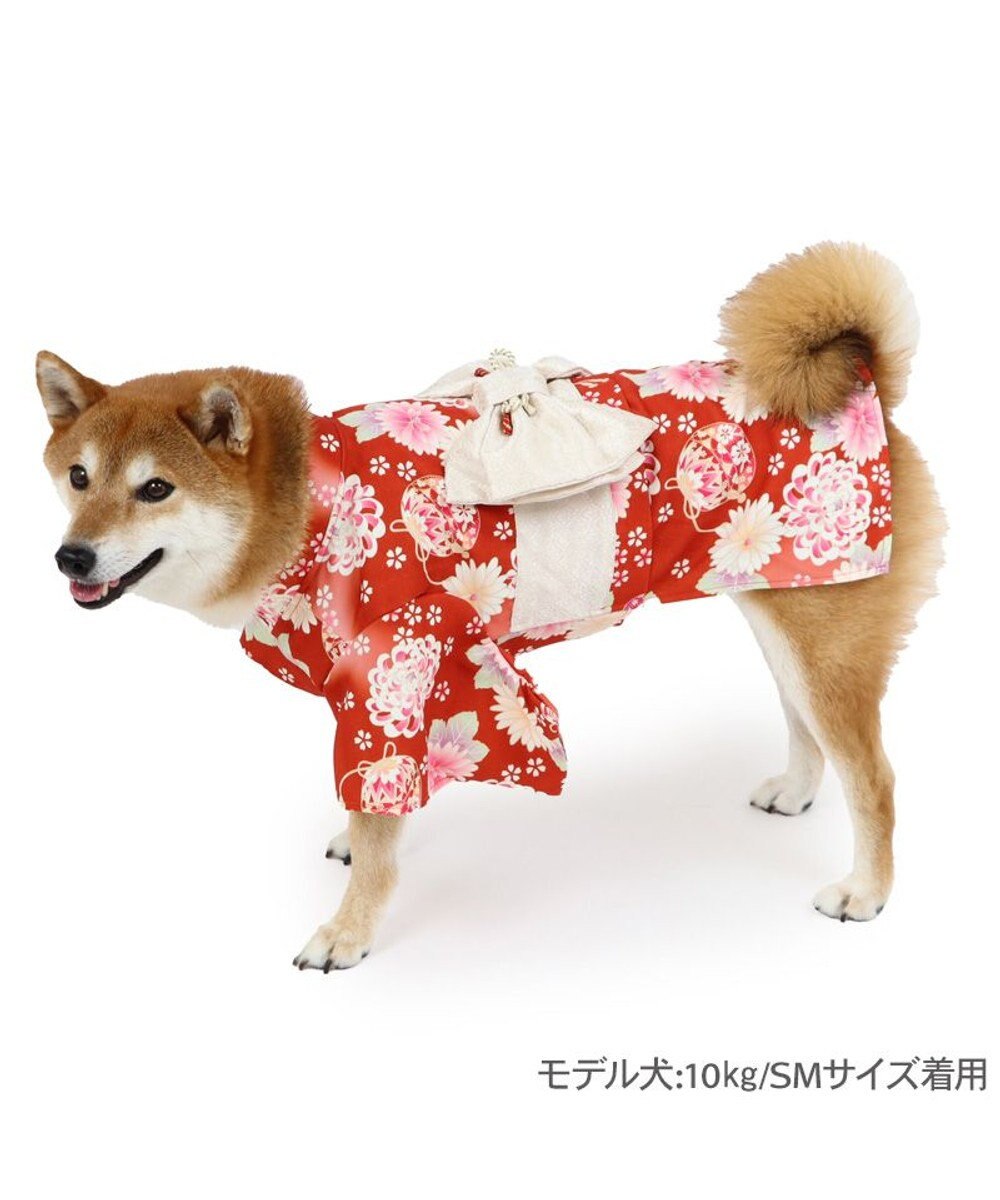 PET PARADISE ペットパラダイス 手毬菊 着物 中型犬 