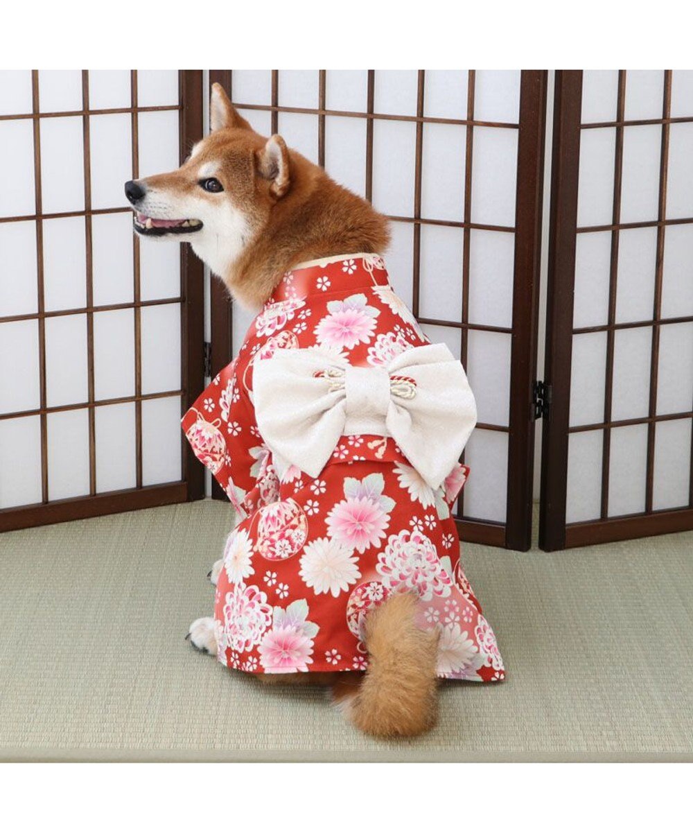 PET PARADISE ペットパラダイス 手毬菊 着物 中型犬 