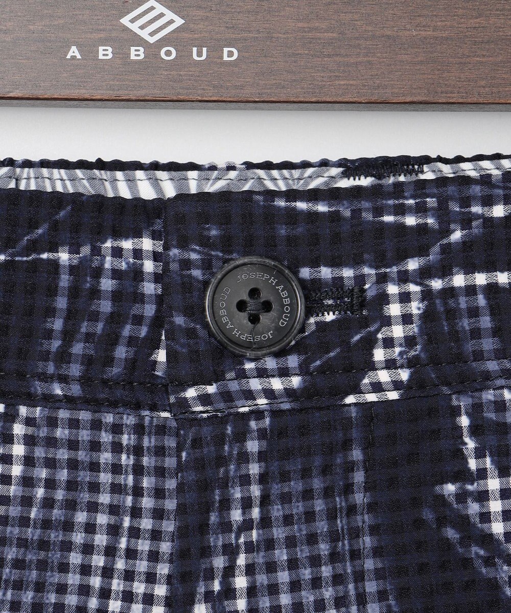 JOSEPH ABBOUD 【驚きの多機能】ライトウェーブ リゾートプリントハーフパンツ 
