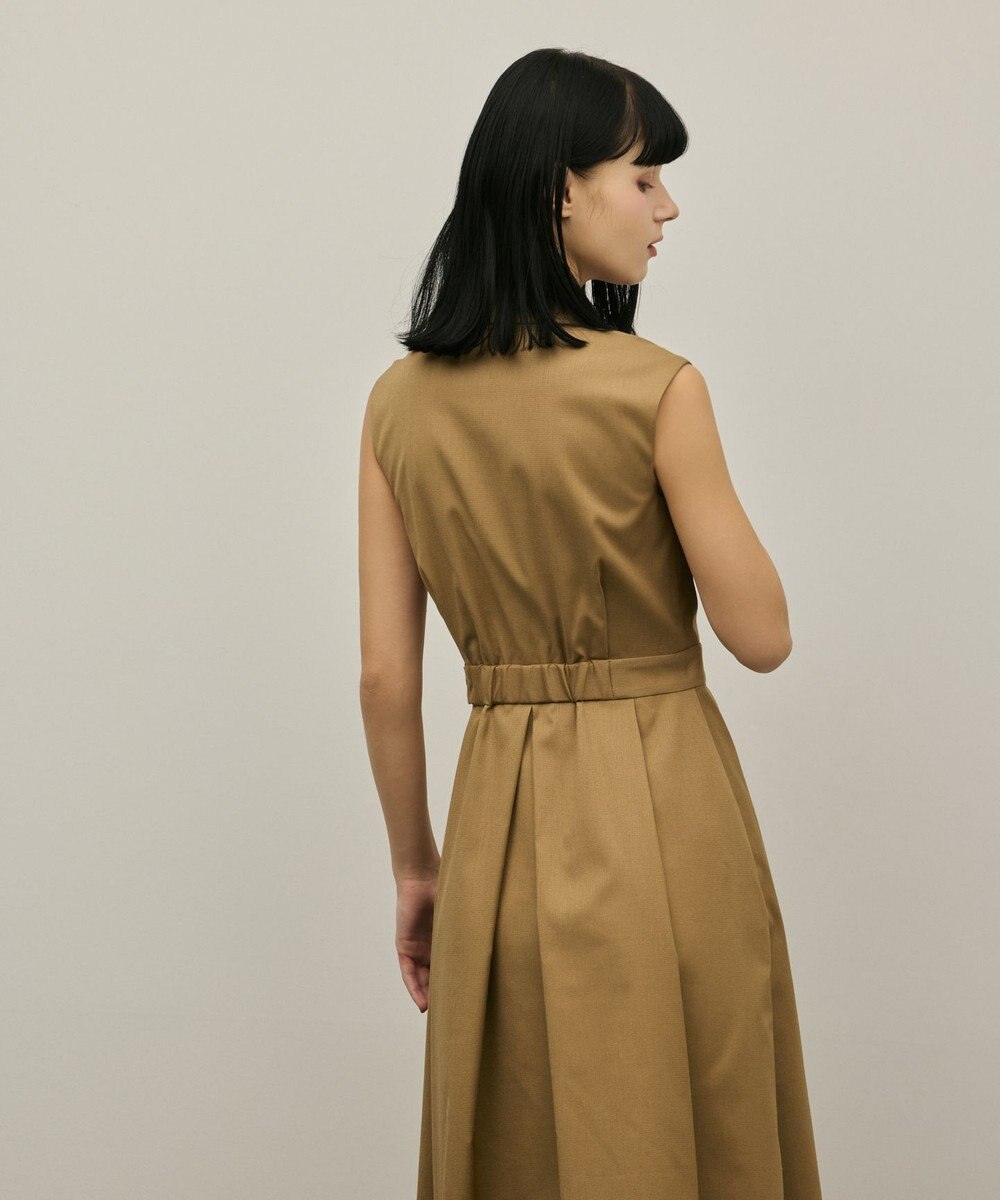 GRACE CONTINENTAL カシュクールタックフレアワンピース 