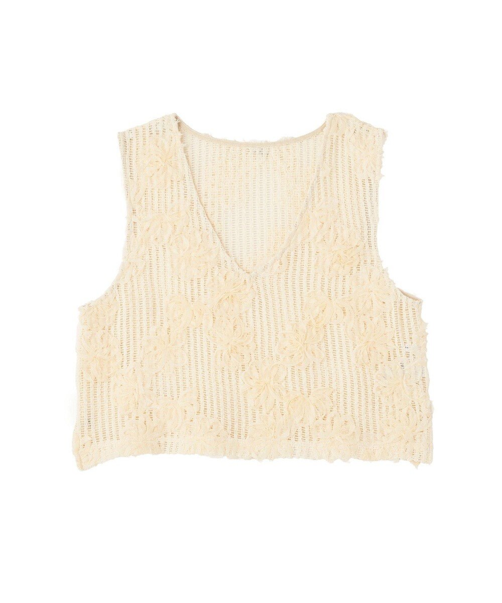 AMERICAN HOLIC 【選べる丈】Ｖネックレースベスト 