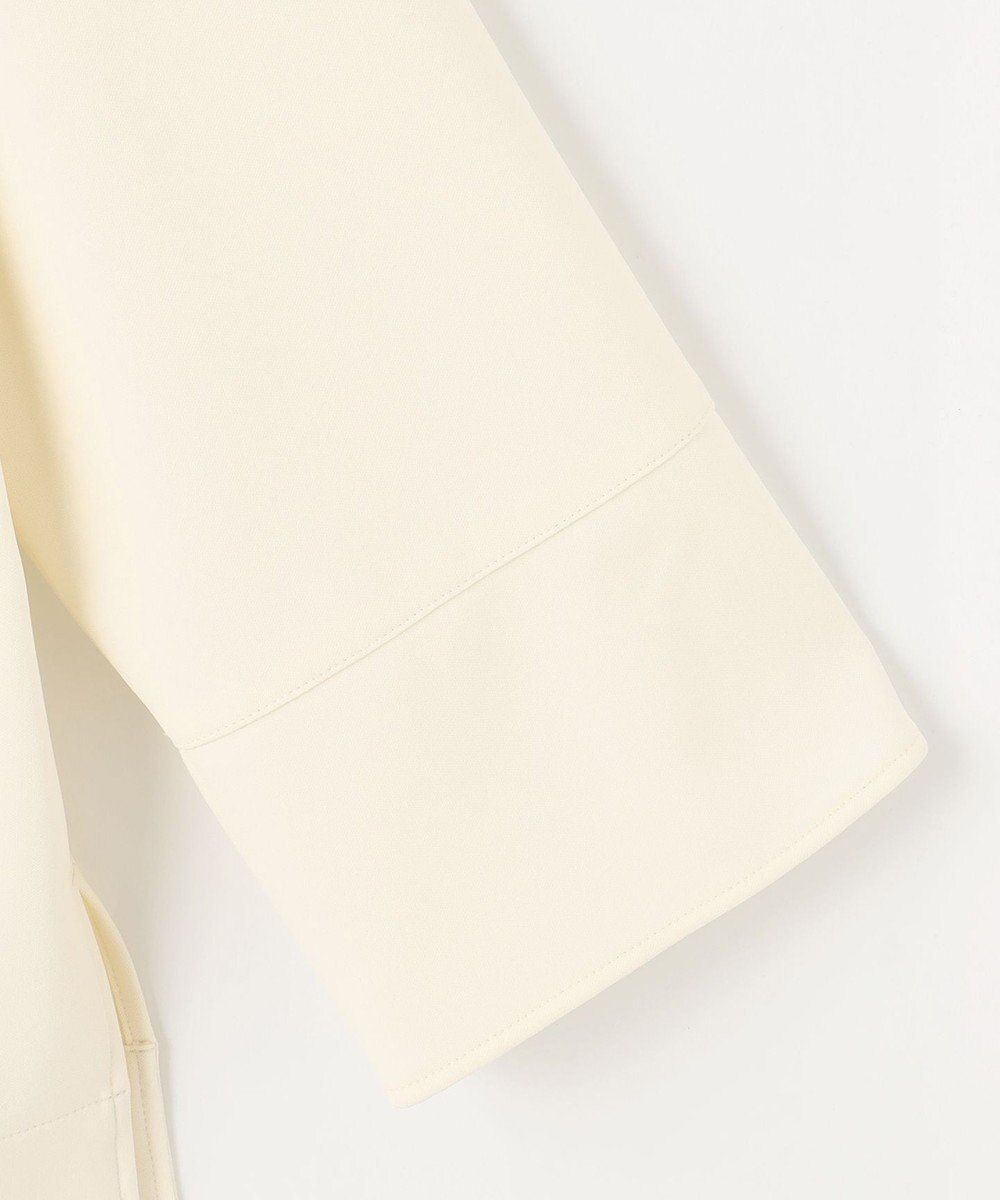 #Newans 【セレモニーにも】＜亀恭子さんコラボ＞下から着られちゃう！シュシュ付き2WAYカフスブラウス 