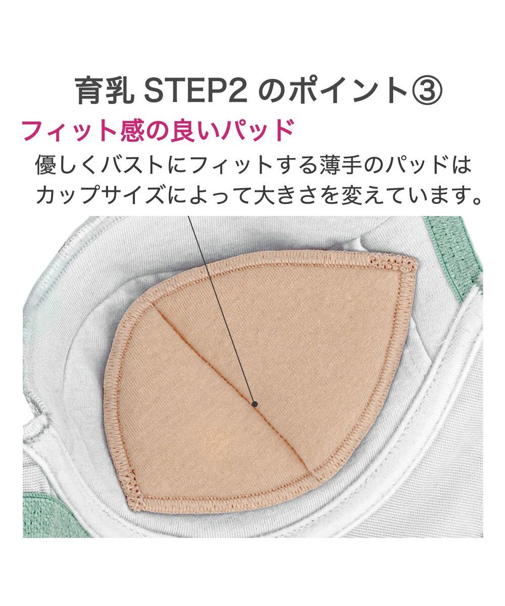 BRADELIS New York 【BRADELIS New York/ 育乳ブラ・STEP2 寄せる】ベルステップ2ブラ25S1 ブラデリス 補正 ブラジャー 谷間を作るブラ 