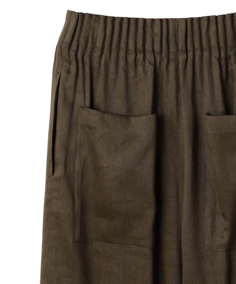 BEIGE， MICA / リネンブレンドイージーワイドパンツ 