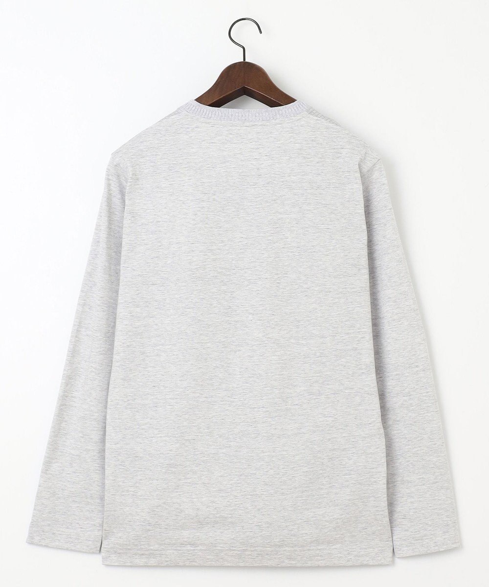 JOSEPH ABBOUD 【オリジナルオーガニックコットン使用】JOE COTTONサッカーVネックシャツ 