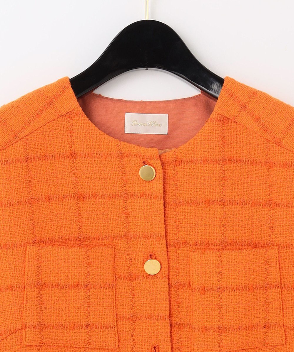 GRACE CONTINENTAL ツイードミニワンピース 