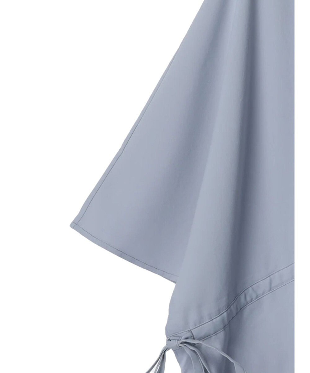 earth music&ecology アシメギャザーシャツ 