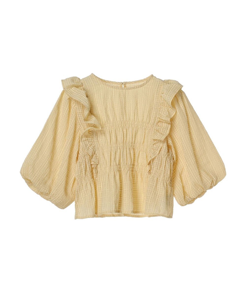 Green Parks ・ＥＬＥＮＣＡＲＥ　ＤＵＥ　シャドーチェックブラウス 