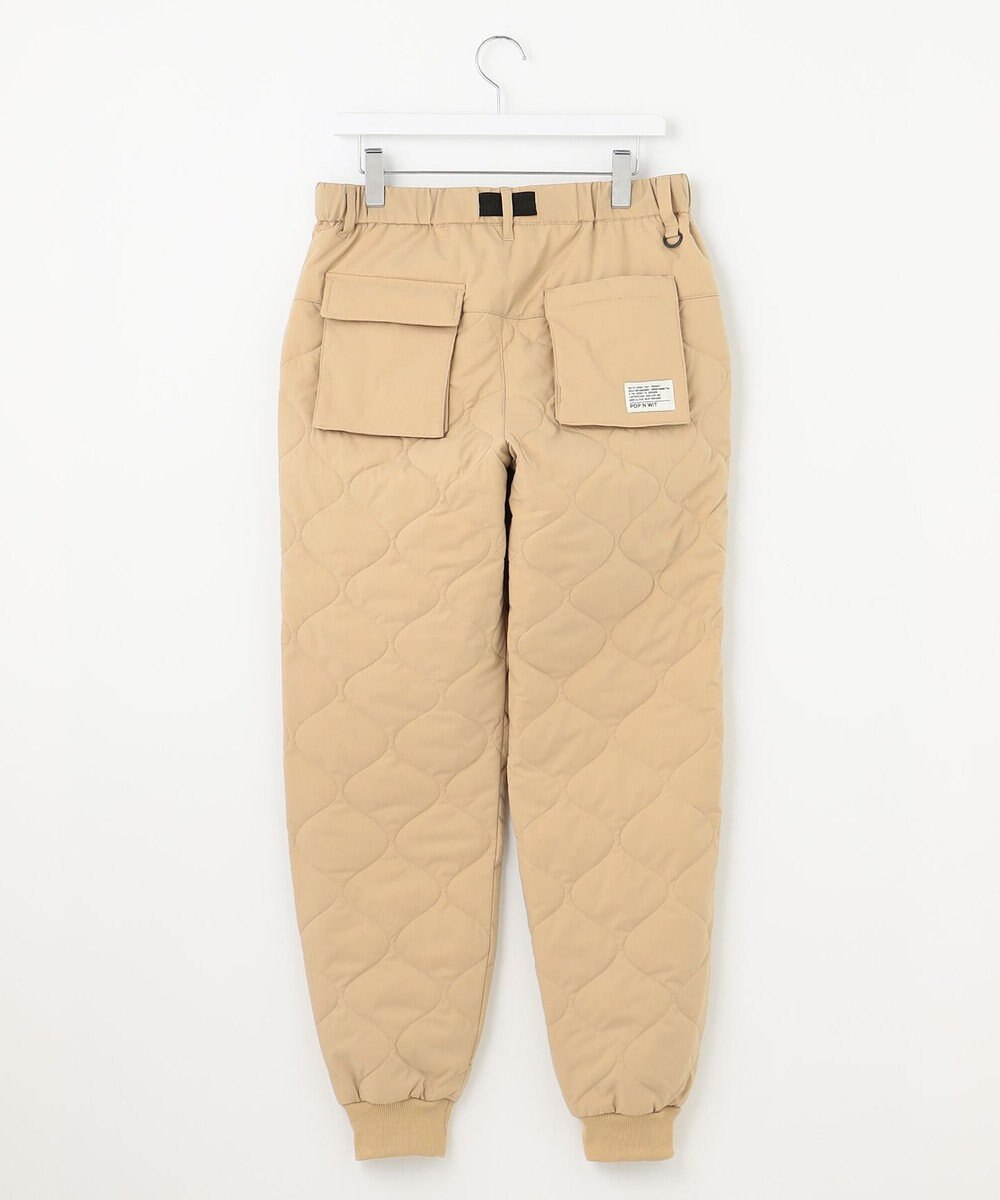 PW CIRCULUS 【MEN】ひょうたんキルト中綿ワイドジョガーパンツ 