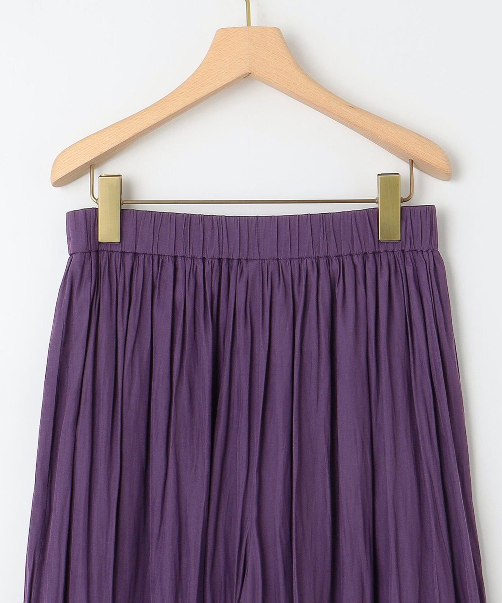 組曲 【秋色追加！大人気定番アイテム】ギャザーライトデシン パンツ 