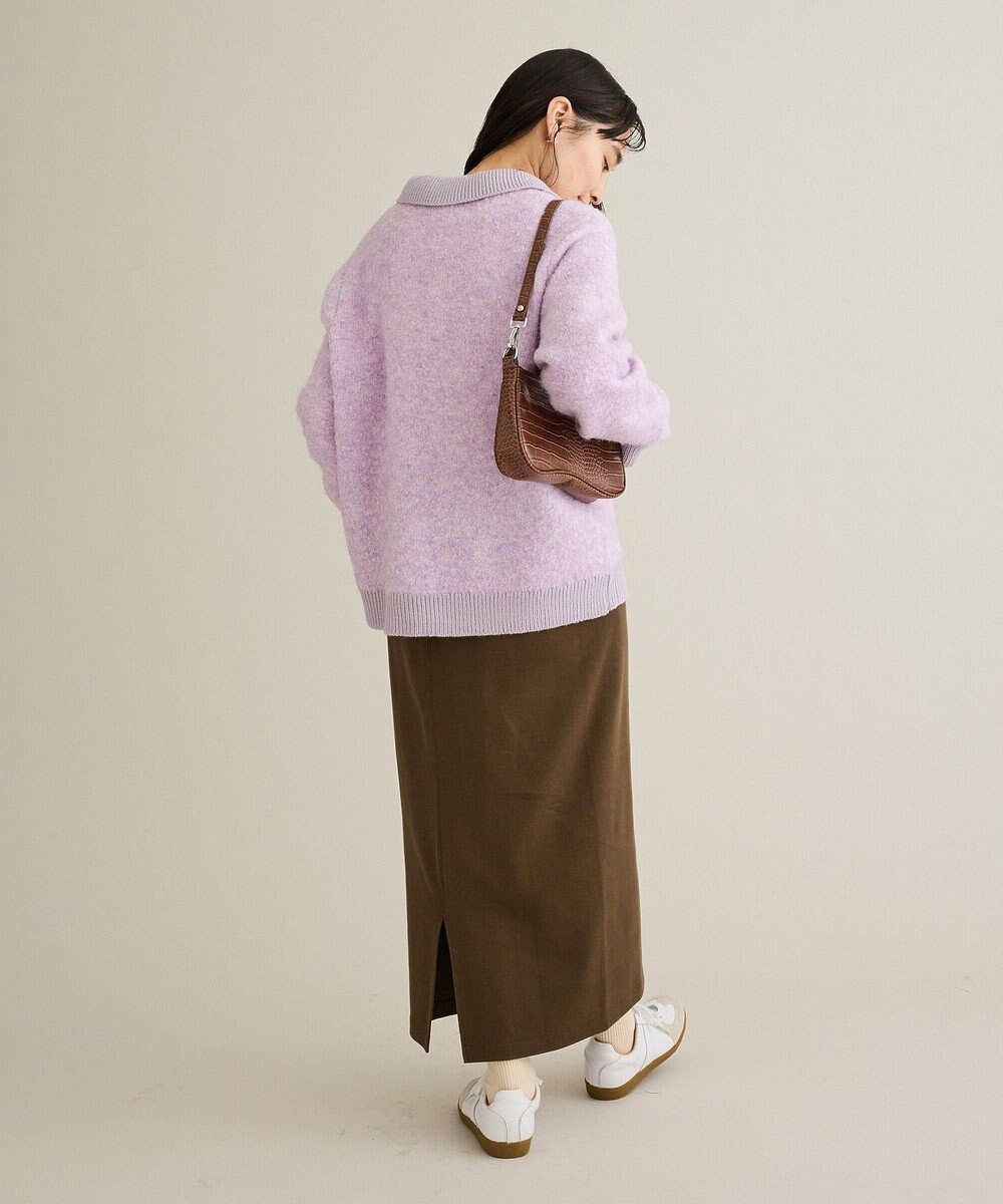 CRAFT STANDARD BOUTIQUE 配色Vネックニットプルオーバー 