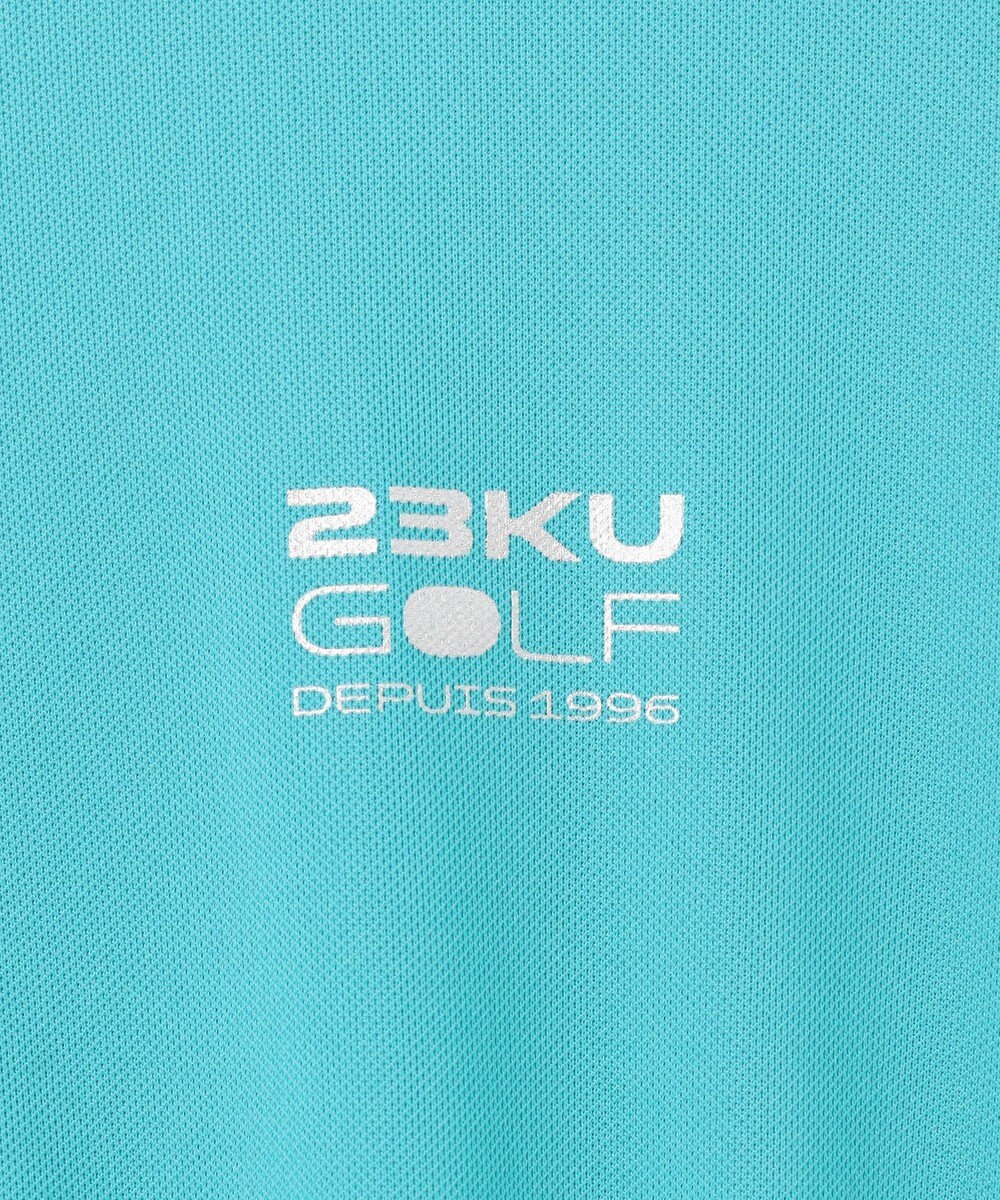 23区GOLF 【WOMEN】【接触冷感・UVケア・吸水速乾】アイス柄 切替ワンピース 