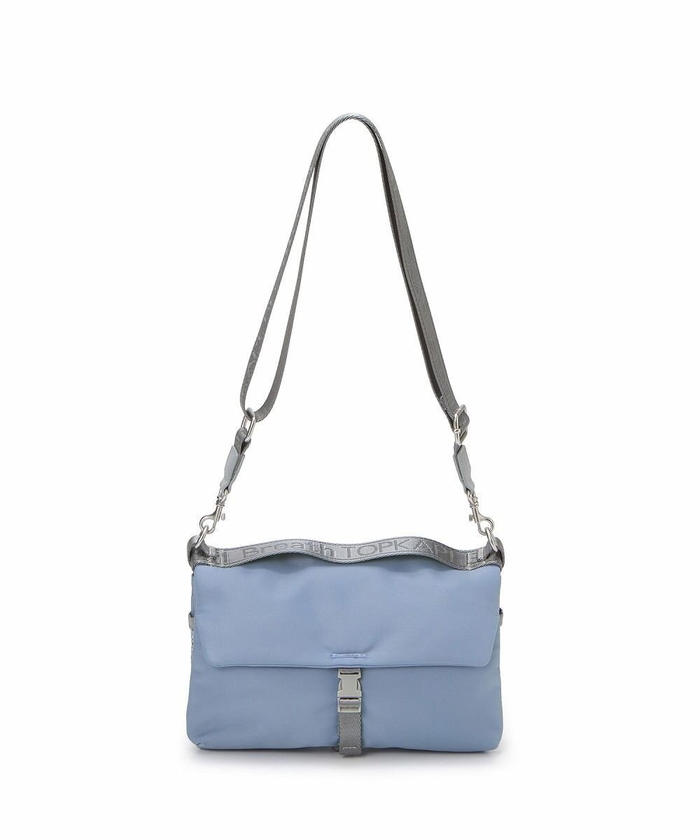 TOPKAPI 【Breath TOPKAPI】ナイロン ロゴテープ 2way ショルダー バッグ 