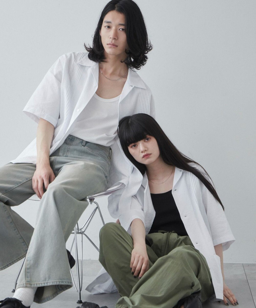 WEGO 【ユニセックス着用ITEM】キューバシャツ 