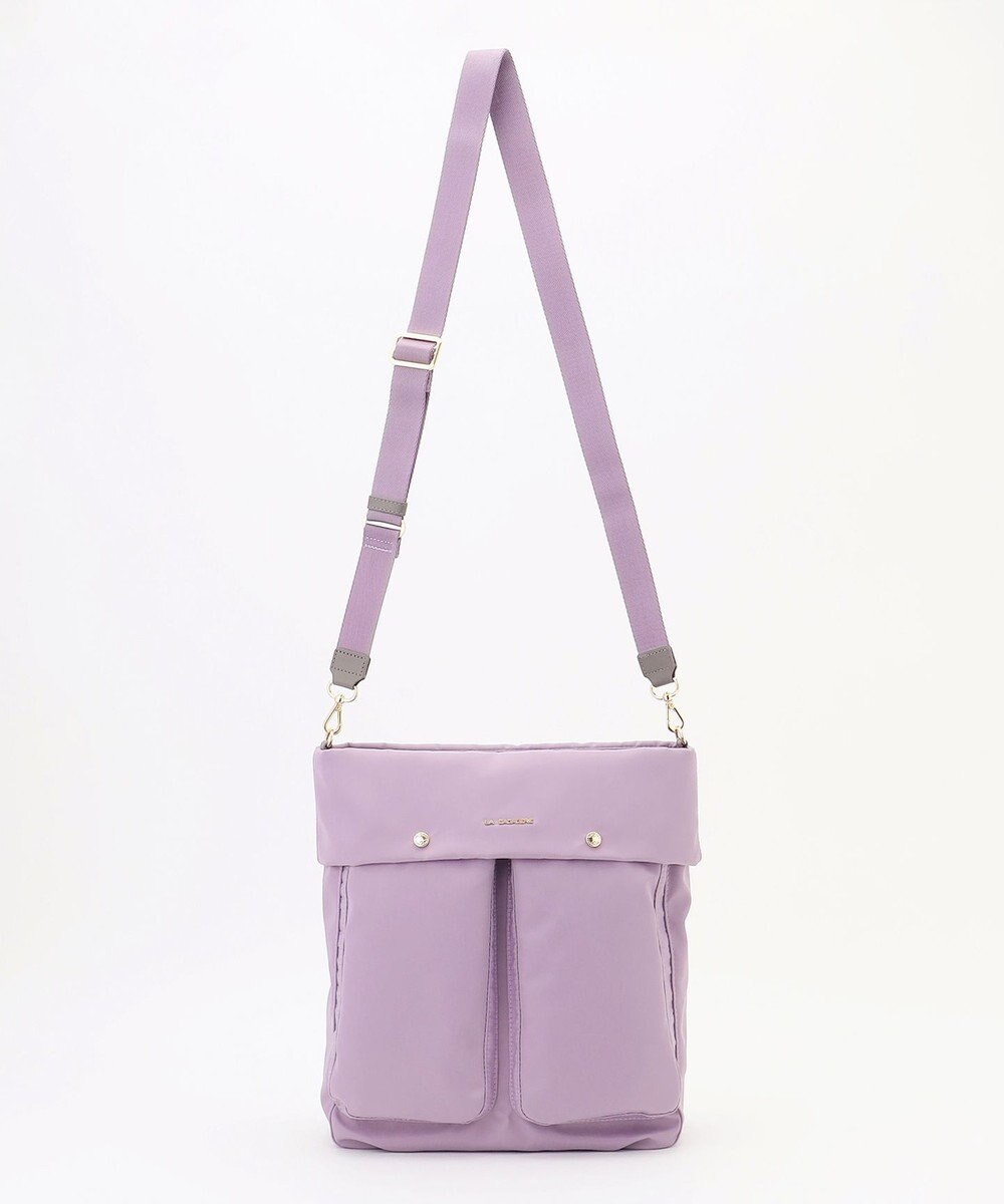 LA BAGAGERIE ダブルフロントポケット2WAYビッグショルダー 