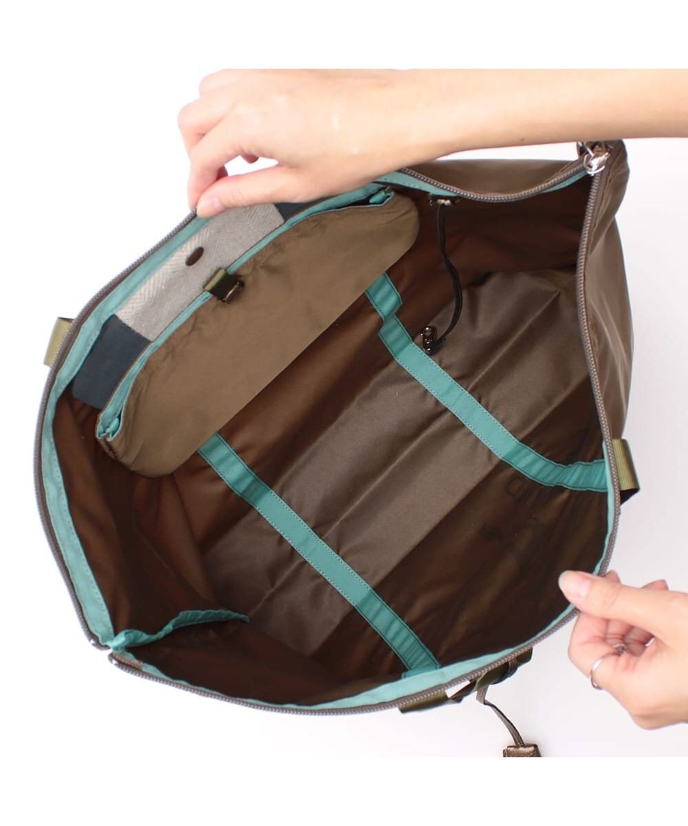 A.D.M.J. 【ナイロン】オリタタミバッグL 