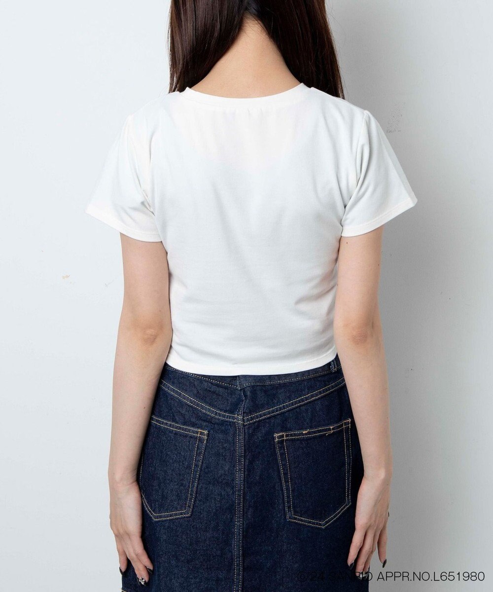 WEGO 【サンリオ】HELLOKITTYコラボラインストーンワンポイントT 