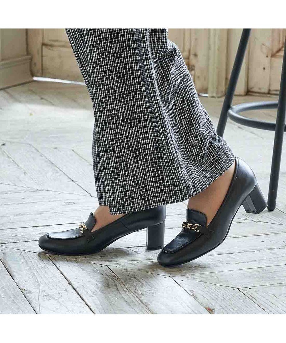 Riz raffinee <Riz raffinee>ビットヒールアップローファー 