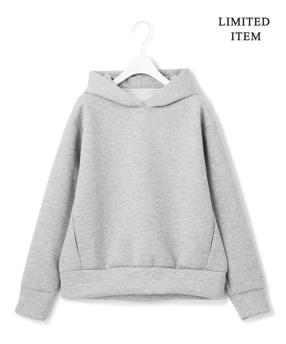 ICB L 【WEB限定・洗える】ソフトダンボール フーディ プルオーバー 