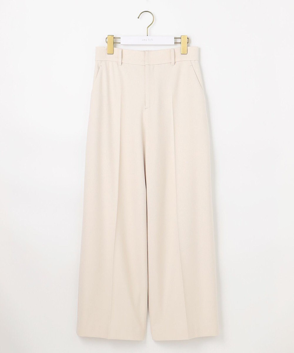 ANY SIS ビューティサーモ2WAYストレッチ ワイドパンツ 