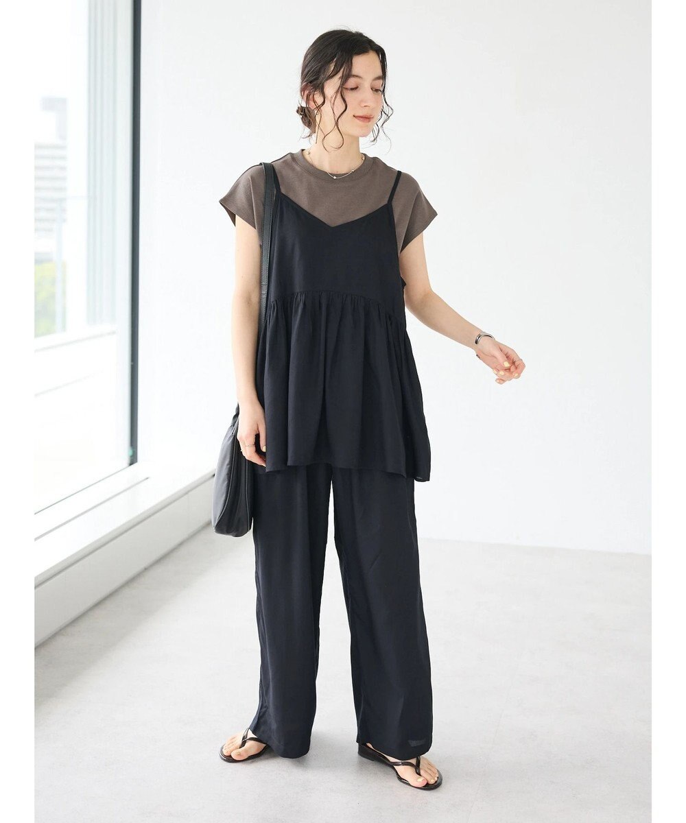 CRAFT STANDARD BOUTIQUE レーヨンワイドパンツ 