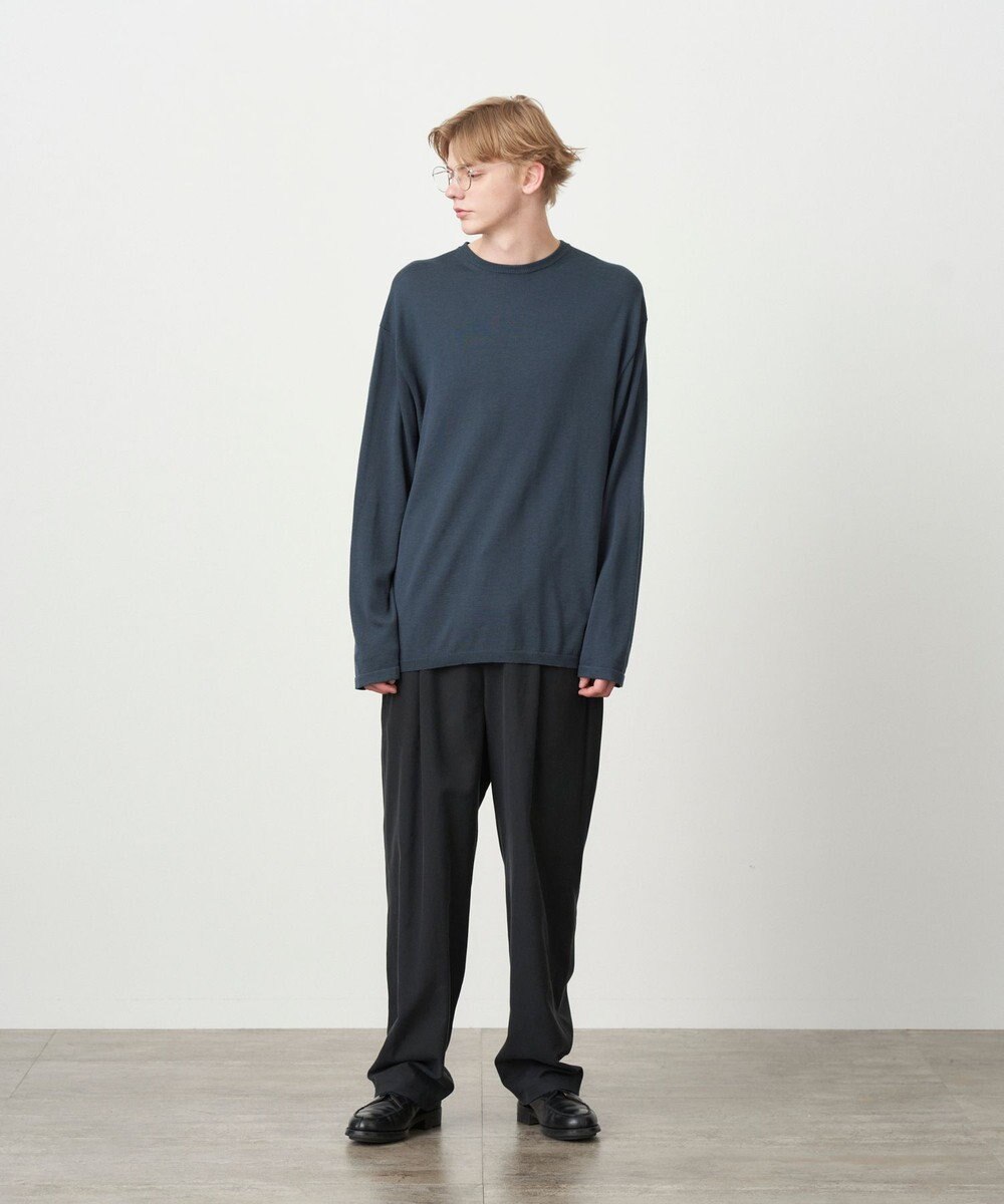ATON COTTON SILK CASHMERE | クルーネックセーター - UNISEX 