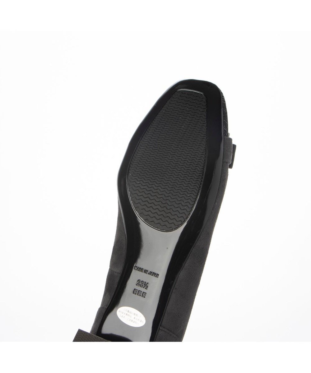 Riz raffinee 【3E】バックルリボンモチーフパンプス 