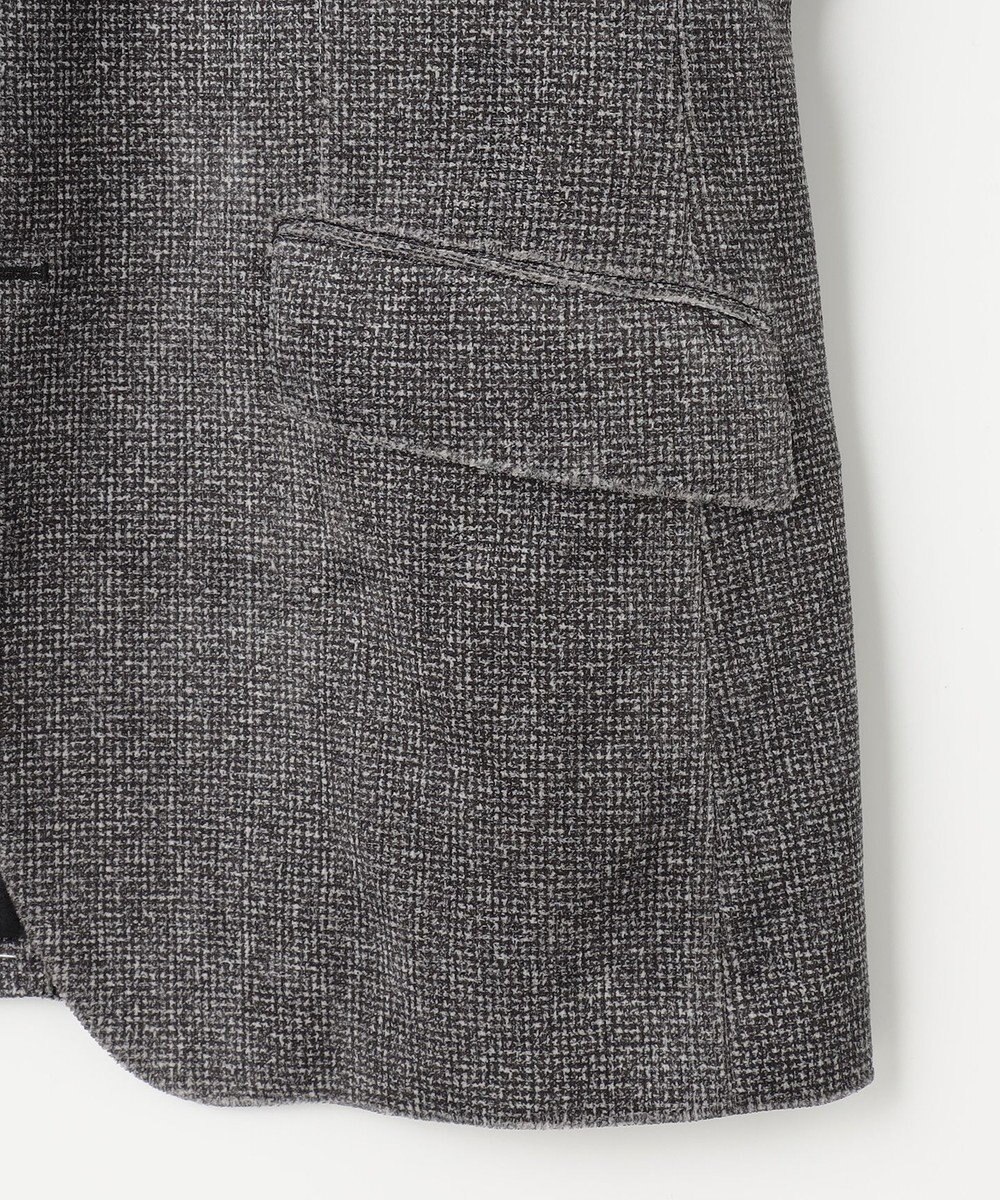 JOSEPH ABBOUD 【キングサイズ・ストレッチ/ソフト/軽量/JAPANファブリック】ストレッチベロア ジャケット 