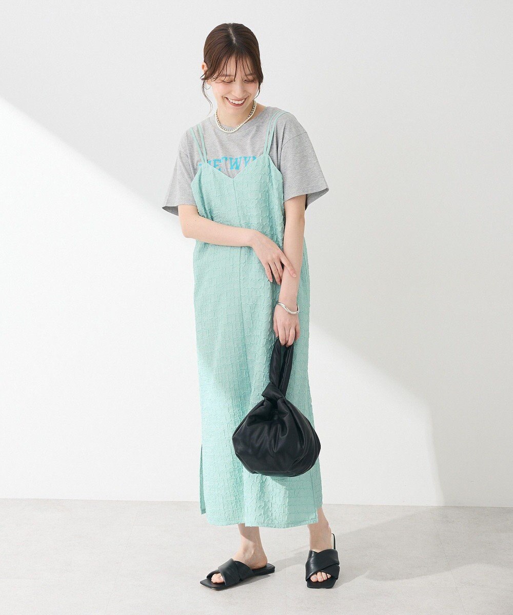 Green Parks 表面感キャミワンピース 