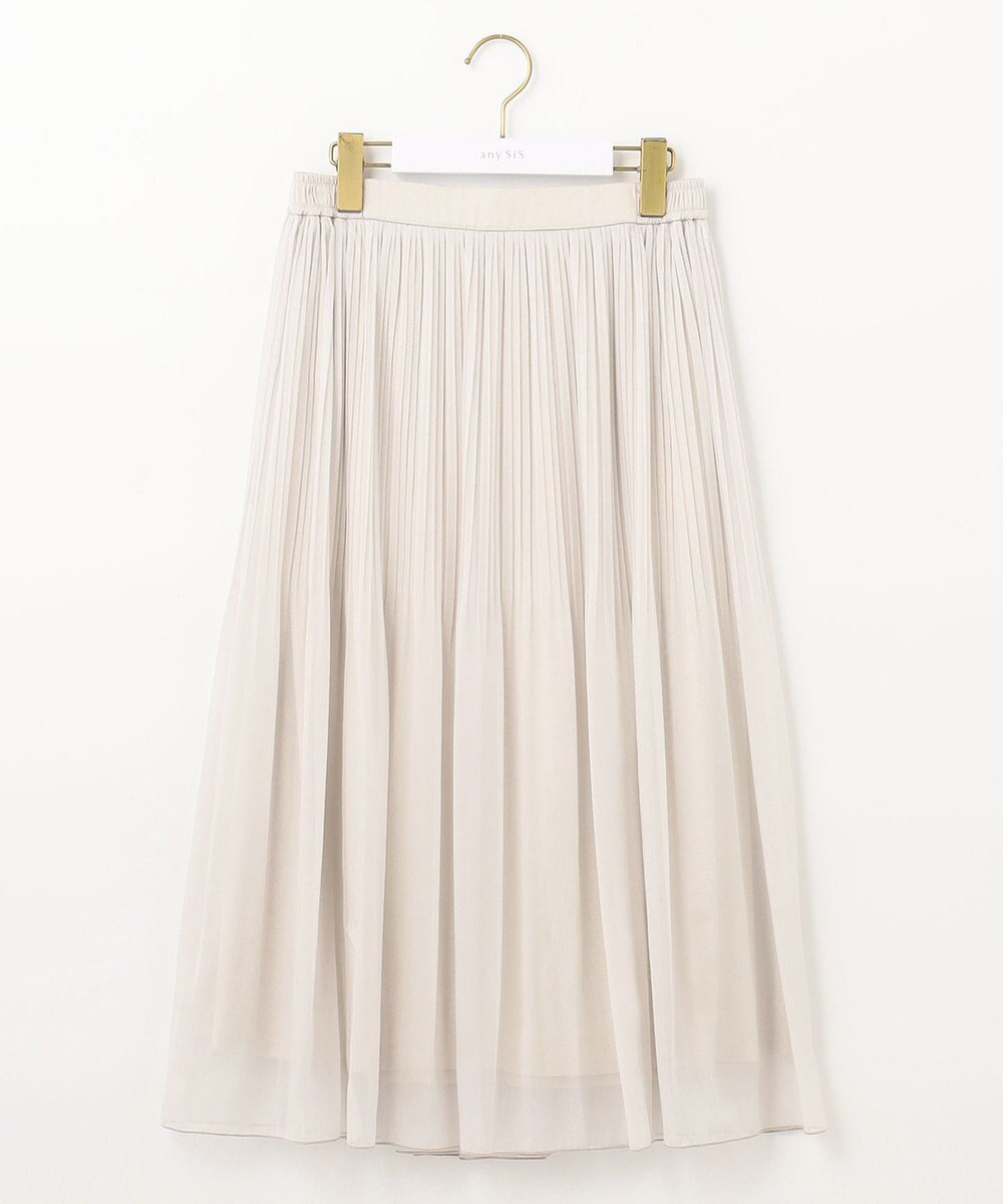 ANY SIS シャイニープリーツ スカート 