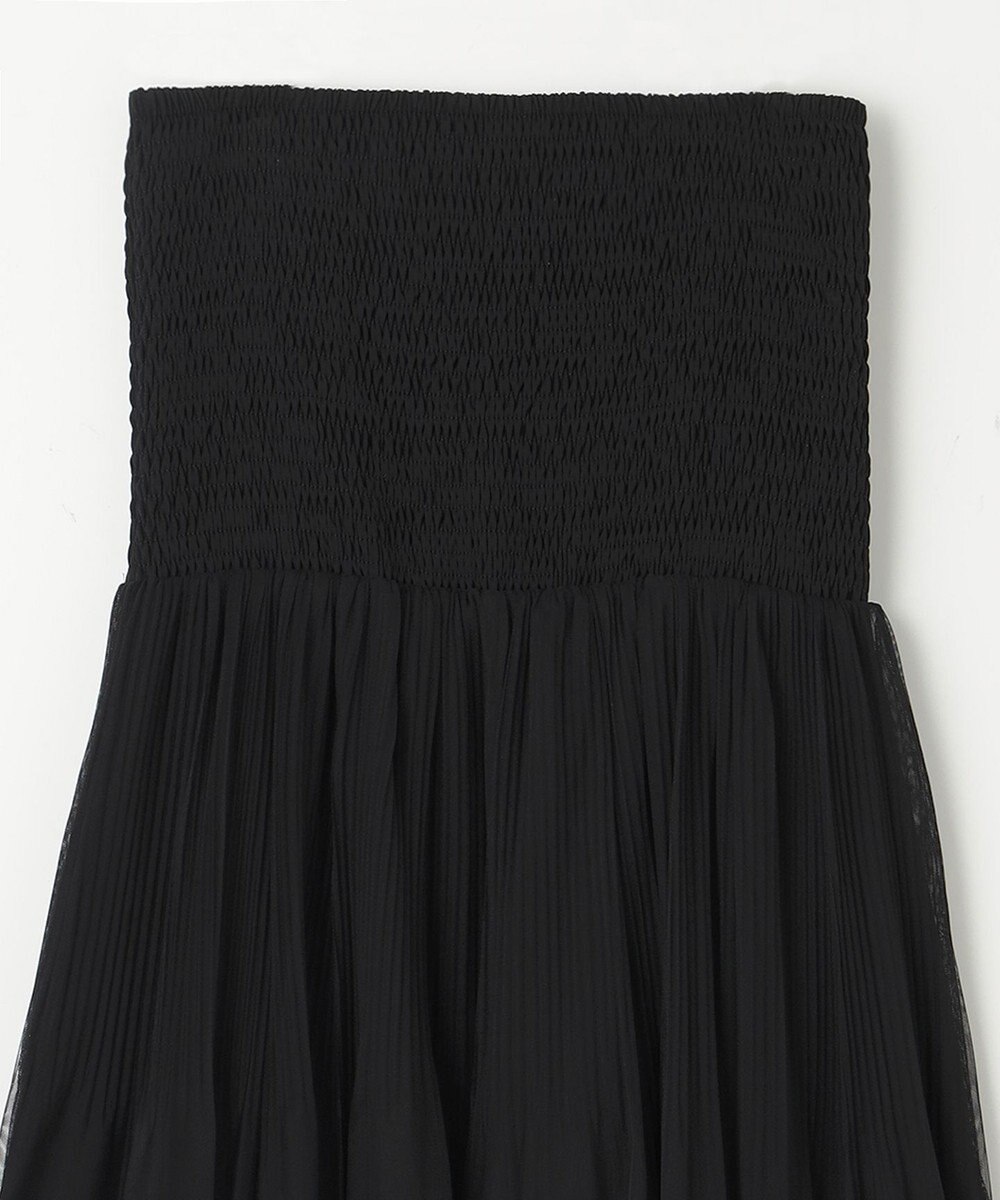 GRACE CONTINENTAL プリーツコンビベアワンピース 