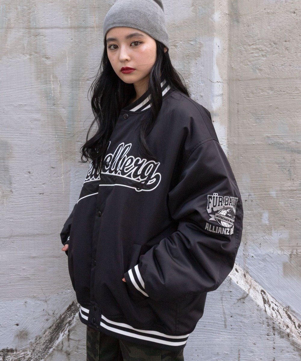 WEGO 【ユニセックス着用ITEM】グラフィックパファースタジャン 