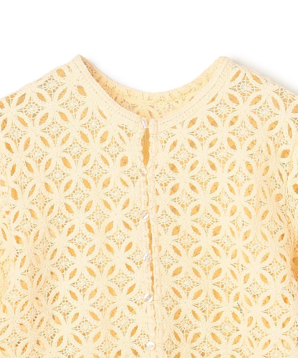 UNFILO L 【前後着用可能】ラッセルレース 2WAYプルオーバー 