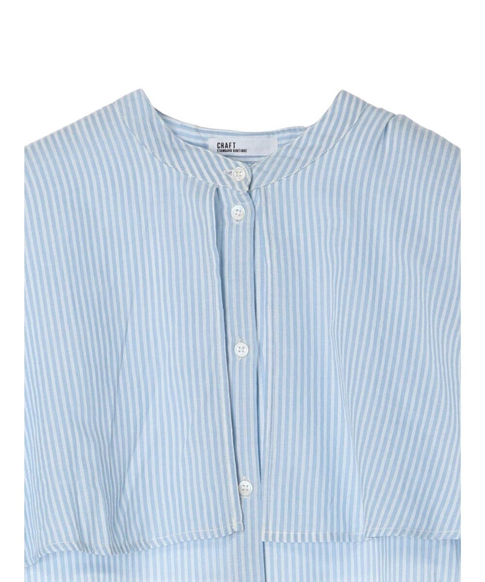 CRAFT STANDARD BOUTIQUE インド綿フリルブラウス 