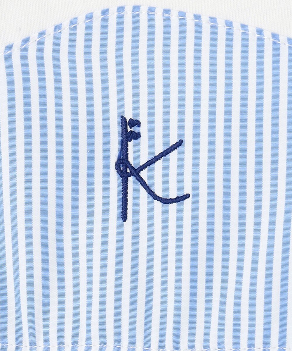 組曲 KIDS 【150-160cm】ビーチコーミングストライプ Tシャツ 