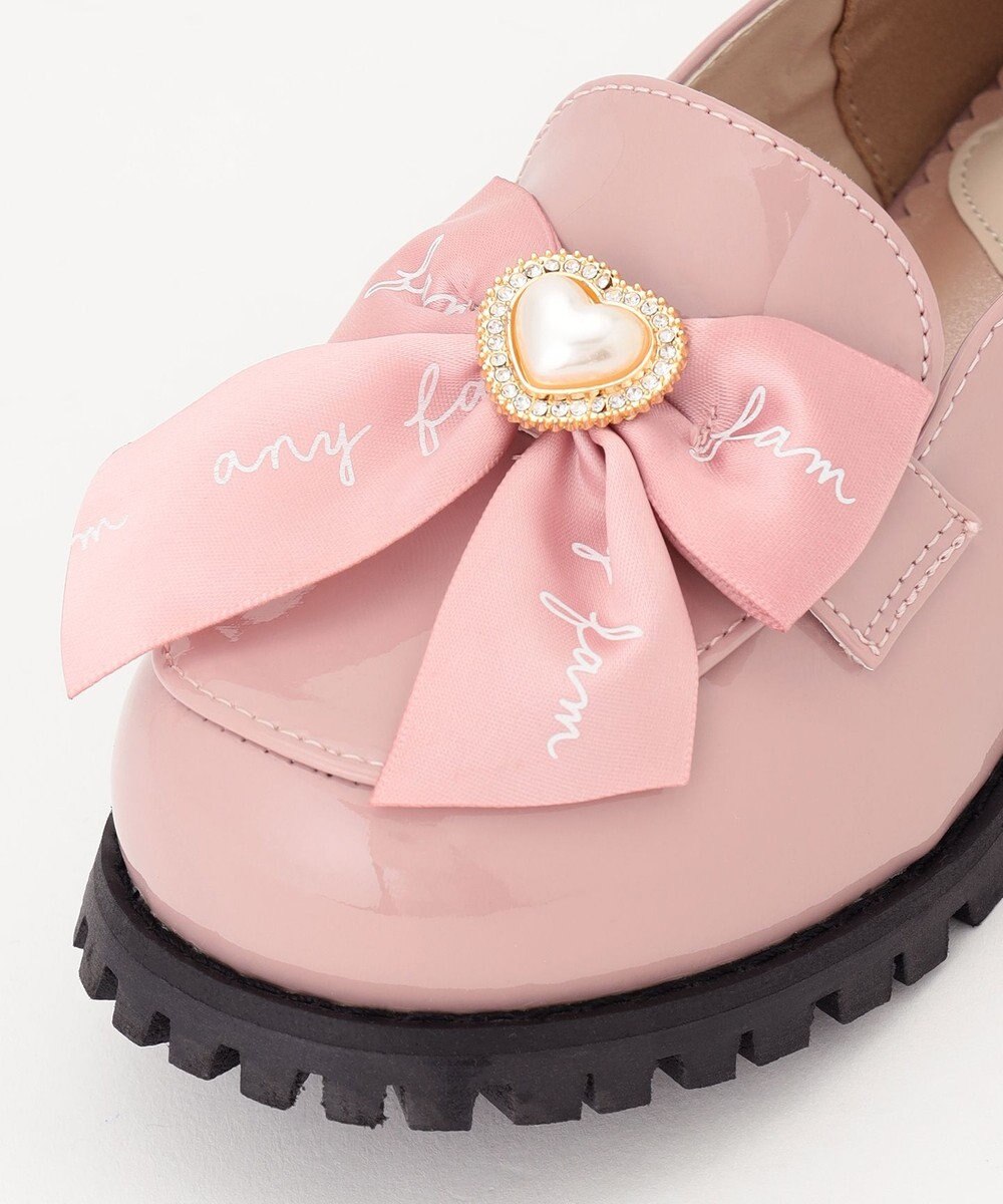 ANY KIDS リボン ローファー 