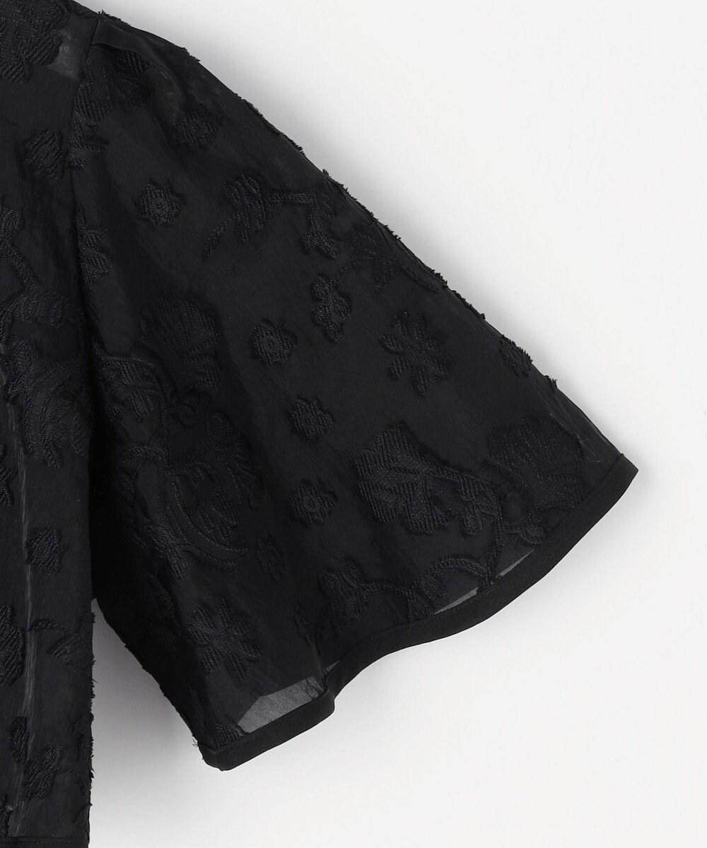 ANY SIS 【2SET】ジャガード ケープ トップス × サロペット 