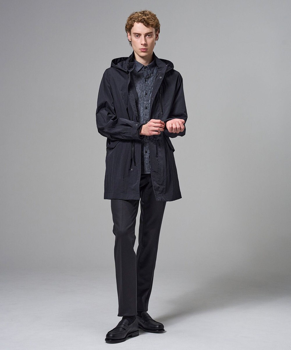 JOSEPH HOMME アブストラクトジャガードストレッチ　レギュラーカラーシャツ 