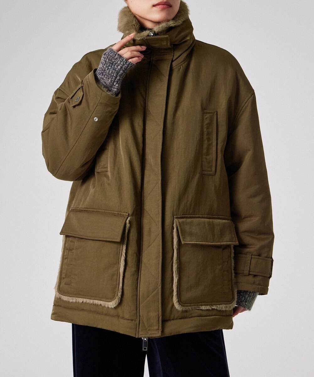 Paul Smith フェイクファー カジュアルコート 