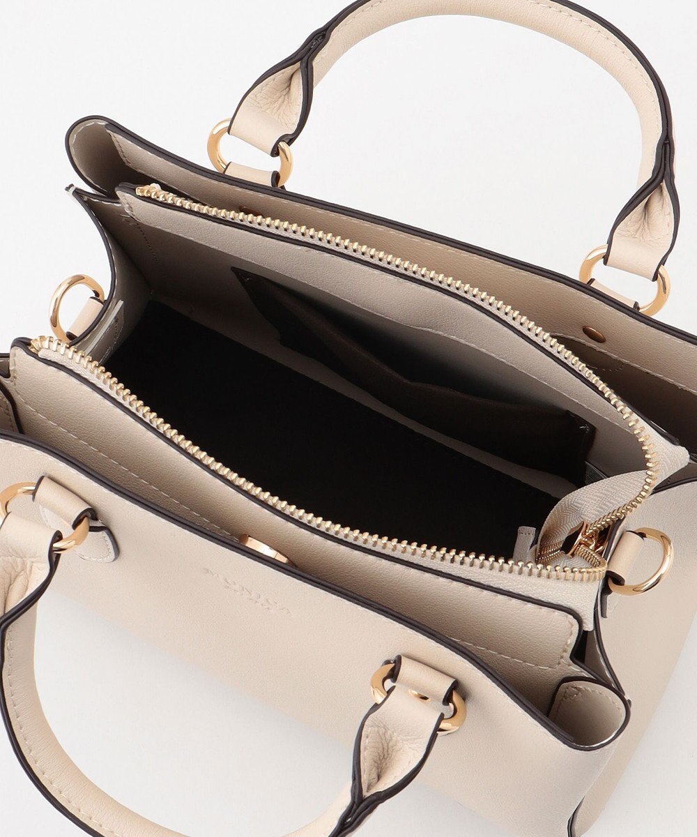 LA BAGAGERIE 【MONICA】スクエア2WAYハンドバッグ 