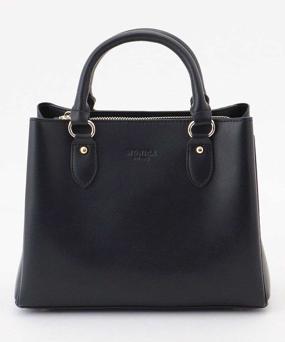 LA BAGAGERIE 【MONICA】スクエア2WAYハンドバッグ 