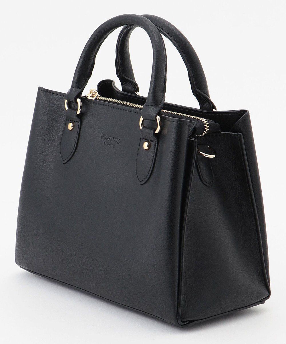 LA BAGAGERIE 【MONICA】スクエア2WAYハンドバッグ 